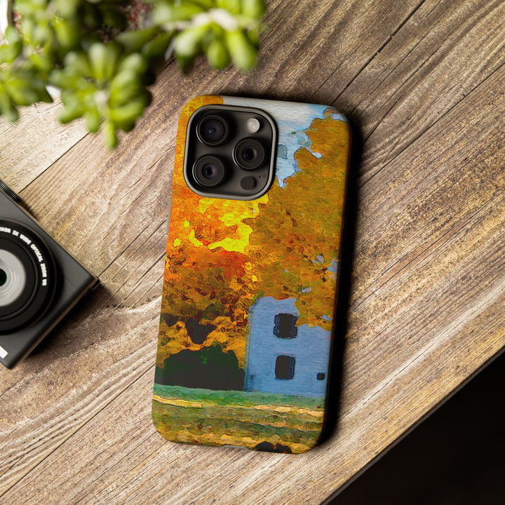Impact Resistant, Fall Leaves Watercolor, Cute Phone Cases for Samsung S24, S23, S22, S21, IPhone 15 pro Iphone 14 pro Iphone 13 IPhone 12 Iphone 11 - Studio40ParkLane