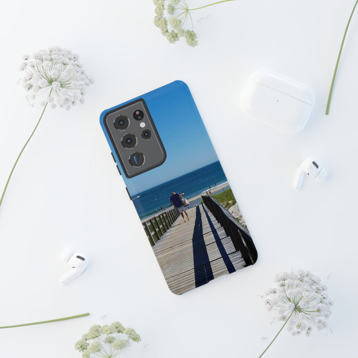 Cute Samsung Case | Cool Iphone Case | Summer Beach Walk, Samsung S24, S23, S22, S21, IPhone 15 Case | Iphone 14 Case, Iphone 13 Case - Studio40ParkLane