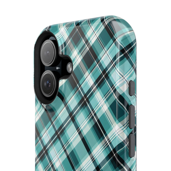 Checkered Plaid Magsafe Gift for Her Cute Phone Case for Iphone, | iPhone 16 | iPhone 15 Pro Max, Iphone 14 Pro Max, 13 12 11 10 9 8 7 - Studio40ParkLane