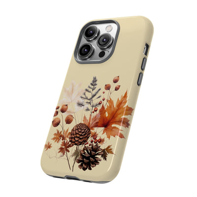 Fall Leaves Foliage Cute Phone Case for, Samsung Galaxy S24, S23, S22, S21, IPhone 16 Case | Iphone 15, Iphone 14, IPhone 13 Case Mom Dad Gift