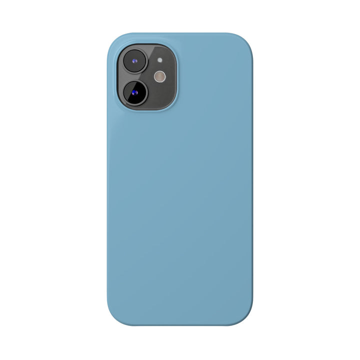 Slim Light Baby Blue Gift for Her Aesthetic Cute Phone Case for Iphone 16 - | iPhone 15 Pro Max Case | iPhone 14 Case 13 12 11 10 9 8 7 - Studio40ParkLane