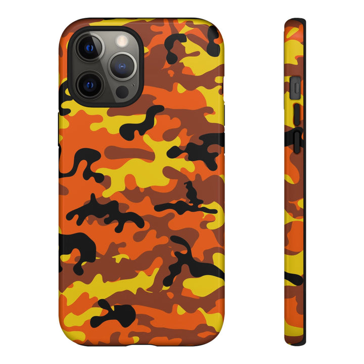 Impact Resistant, Fall camo Camouflage, Cute Phone Cases for Samsung S24, S23, S22, S21, IPhone 15 pro Iphone 14 pro Iphone 13 IPhone 12 Iphone 11 - Studio40ParkLane