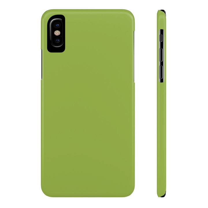 Slim Chartreuse Green Gift for Her Aesthetic Cute Phone Case for Iphone 16 - | iPhone 15 Pro Max Case | iPhone 14 Case 13 12 11 10 9 8 7 - Studio40ParkLane