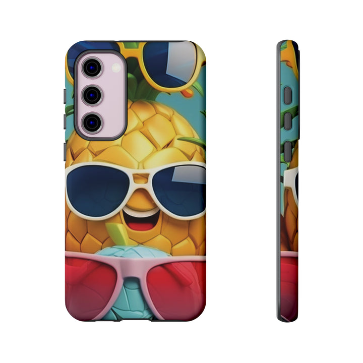 Cute Samsung Phone Case | Aesthetic Samsung Phone Case | Galaxy S23, S22, S21, S20 | Summer Pineapple Fruit, Protective Phone Case - Studio40ParkLane