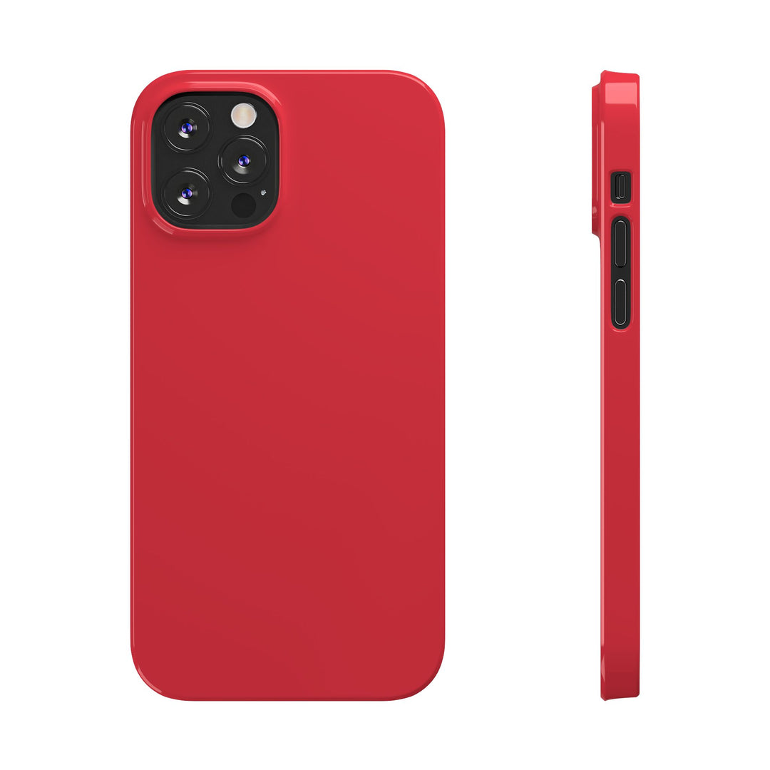 Slim Red Rouge Gift for Her Aesthetic Cute Phone Case for Iphone 16 - | iPhone 15 Pro Max Case | iPhone 14 Case 13 12 11 10 9 8 7 - Studio40ParkLane