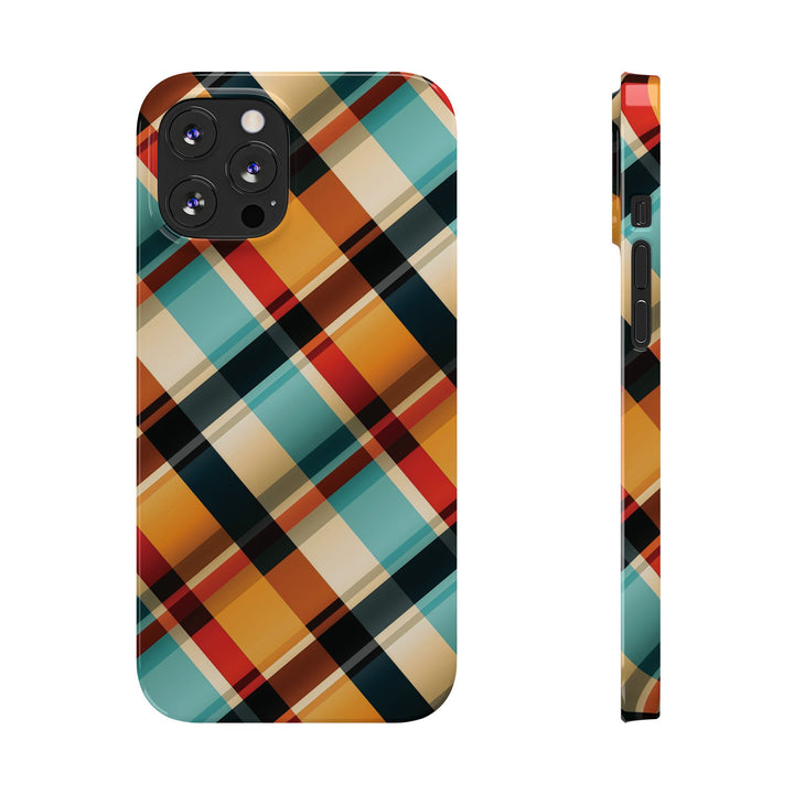 Slim Checkered Plaid Gift for Her Cute Phone Cases for Iphone 16 Pro Max | iPhone 15 Case | iPhone 15 Pro Max Case, Iphone 14, 13, 12, 11, 10, 8, 7 - Studio40ParkLane