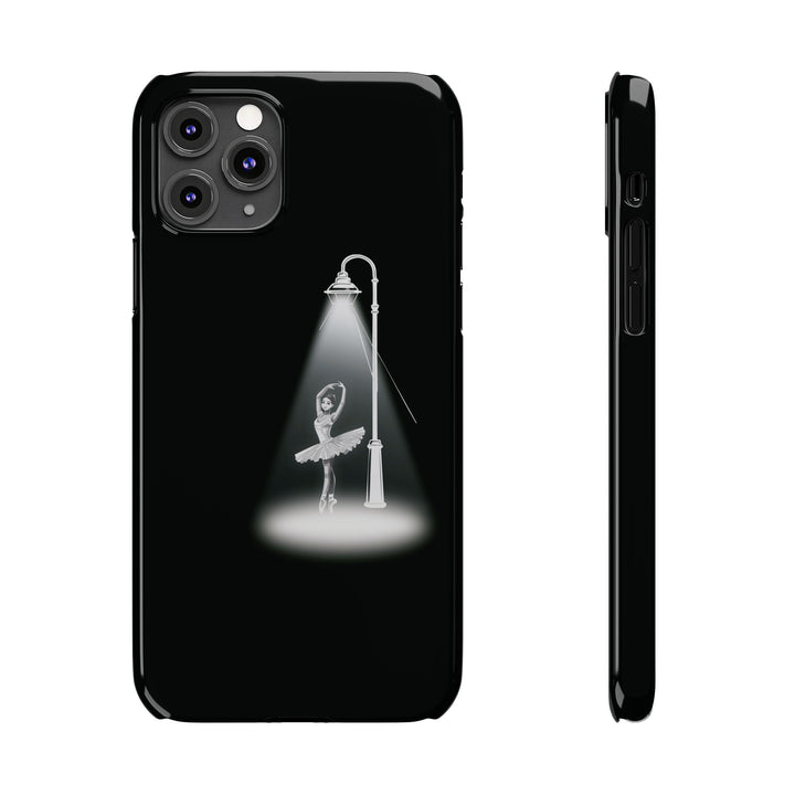 Slim Ballet Dancer Spotlight Gift for Her Cute Phone Cases for Iphone 16 Pro Max | iPhone 15 Case | iPhone 15 Pro Max Case, Iphone 14, 13, 12, 11, 10, 8, 7 - Studio40ParkLane