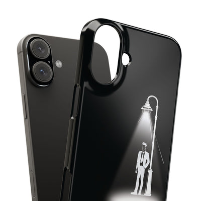 Slim Mystery Man Spotlight Gift for Her Cute Phone Cases for Iphone 16 Pro Max | iPhone 15 Case | iPhone 15 Pro Max Case, Iphone 14, 13, 12, 11, 10, 8, 7