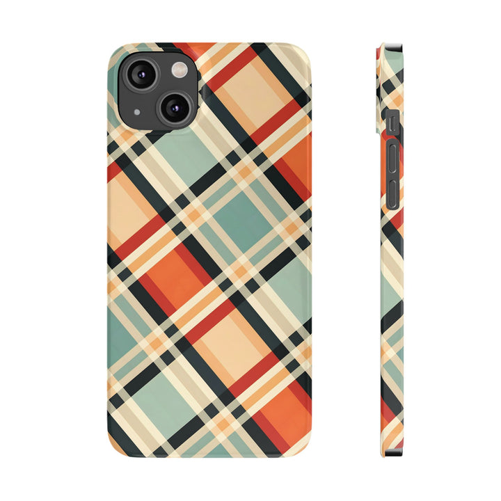 Slim Checkered Plaid Gift for Her Cute Phone Cases for Iphone 16 Pro Max | iPhone 15 Case | iPhone 15 Pro Max Case, Iphone 14, 13, 12, 11, 10, 8, 7 - Studio40ParkLane