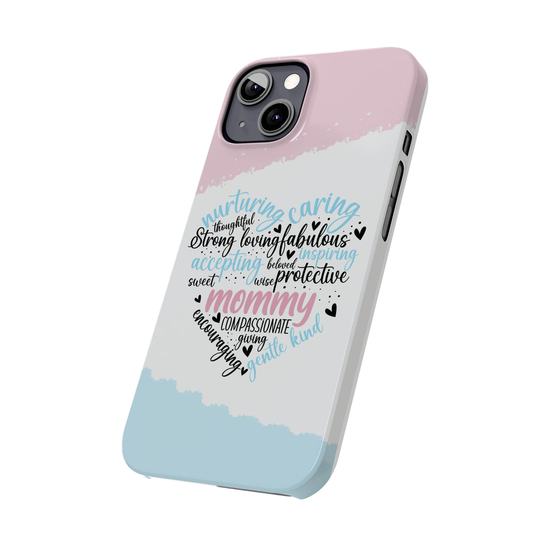 Slim Cute Phone Cases for Iphone - | iPhone 15 Case | iPhone 15 Pro Max Case, Iphone 14 Case, Iphone 14 Pro Max, Iphone 13, Mother&