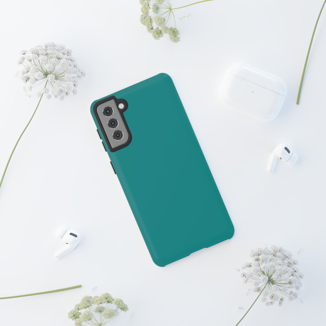 Premium Tough Turquoise Blue Gift for Her Cute Phone Cases for Samsung S25 S24, S23, S22, S21, Iphone, 16, 15, 14, 13 Pro Max Ultra - Studio40ParkLane