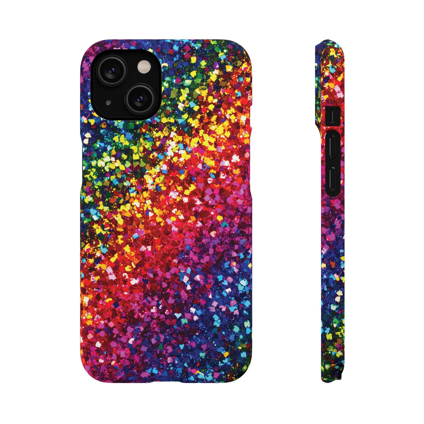 Snap Non-Glitter Muted Color Play on "Faux" Glitter Effect Cute Phone Cases for Samsung and Iphone, 16, 15, 14, S24, S23, S22, S21, S20, Plus and Ultra