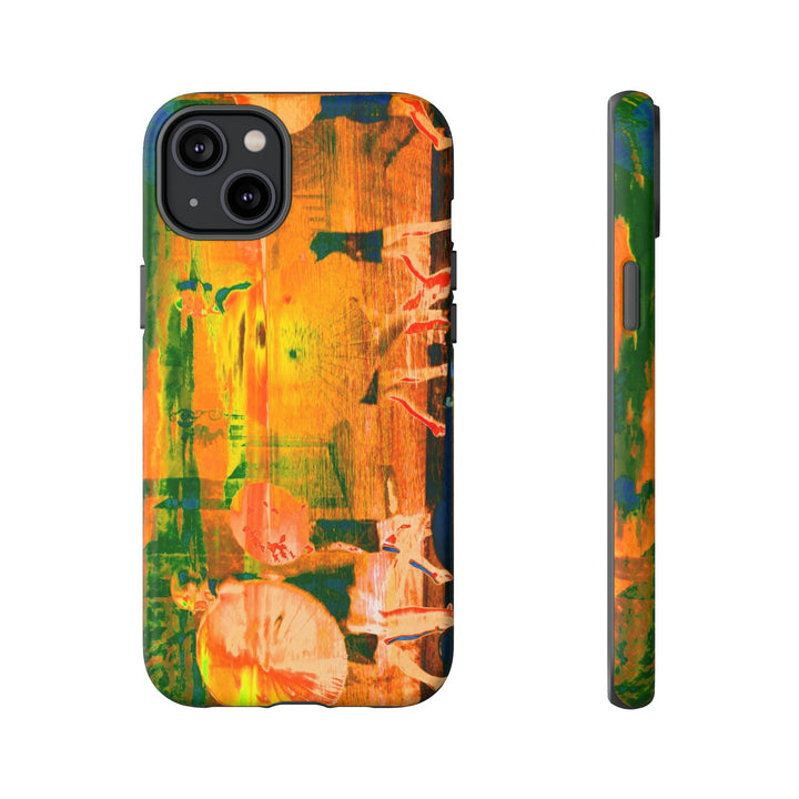 Cute IPhone Case | iPhone 15 Case | iPhone 15 Pro Max Case, Iphone 14 Case, Iphone 14 Pro Max Case IPhone Case for Traveler, Fall Sunset Dance - Studio40ParkLane