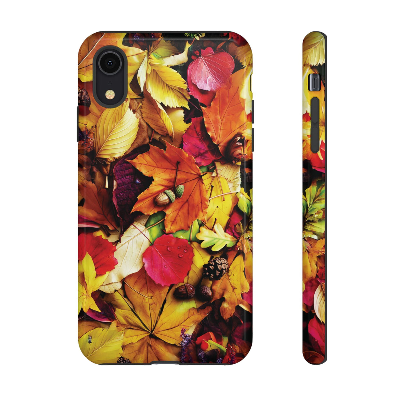 Aesthetic Tough Fall Leaves Foliage Premium Phone Case - For iPhone 17 Pro Max iPhone 16 Pro iPhone 15 Iphone 14 Plus 13 Pro 12 11 10 XR - Studio40ParkLane