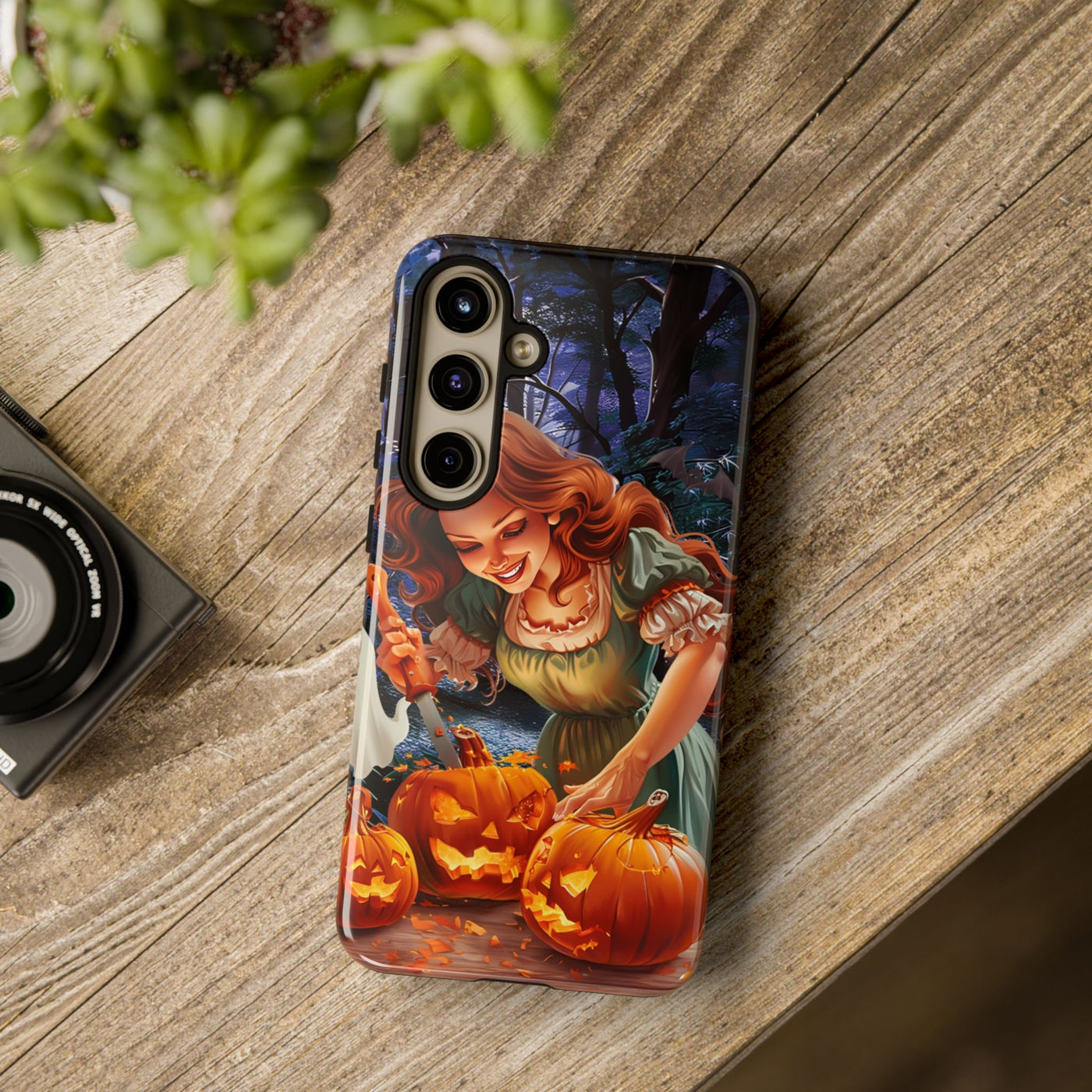 Autumn Fall Pumpkin Fairy Gift for Her Cute Phone Case for, Samsung Galaxy S24, S23, S22, S21, IPhone 16 Case | Iphone 15, Iphone 14, IPhone 13 Case