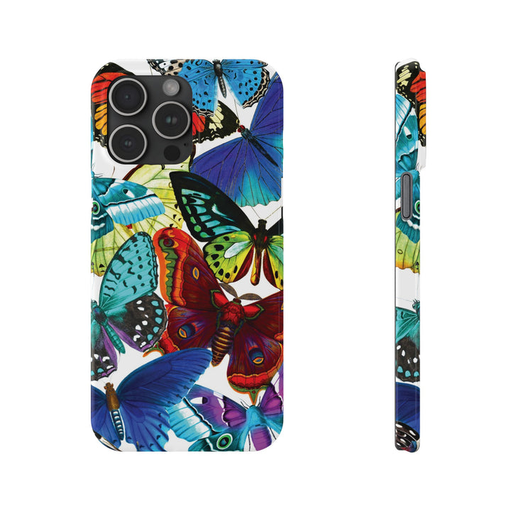 Slim Bright Butterflies Gift for Her Cute Phone Cases for Iphone 16 Pro Max | iPhone 15 Case | iPhone 15 Pro Max Case, Iphone 14, Iphone 14 Pro Max, Iphone 13 12 11 8 7 - Studio40ParkLane