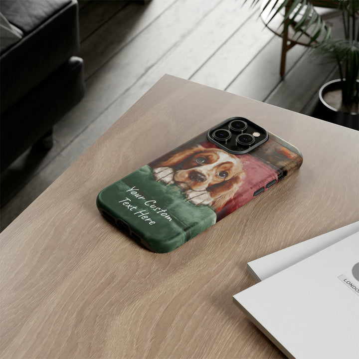 Personalize this Cute IPhone Case | Cocker Spaniel iPhone Case, iPhone 15 Case | iPhone 15 Case, Iphone 14 Case, Iphone 14 Pro Max Case - Studio40ParkLane