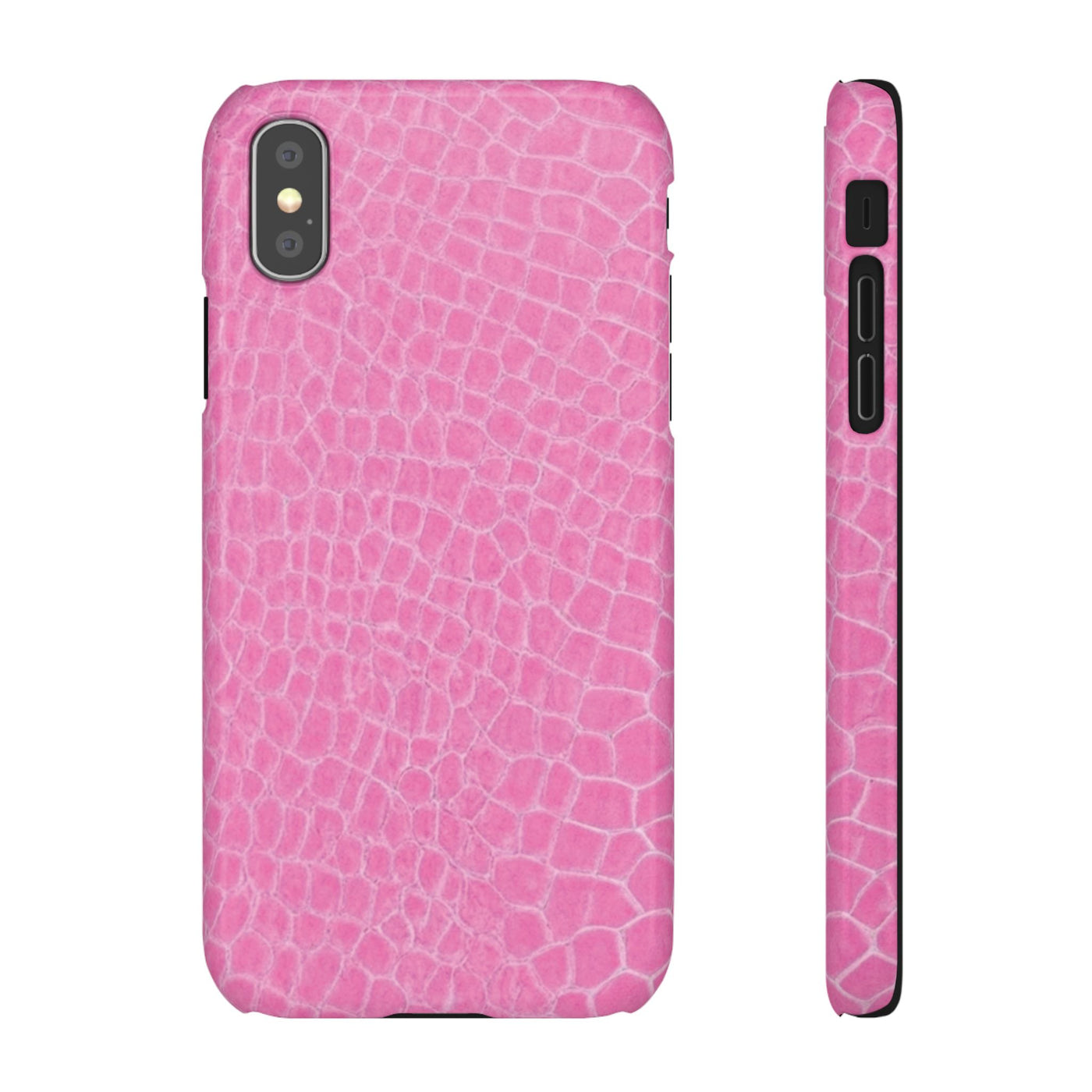 Snap Non Leather Pink Color Pattern Gift for Her Cute Phone Cases for Samsung Galaxy S24, S23, S22, S21, S20, Plus, Ultra, Iphone 16, 15, 14, Pro and Max - Studio40ParkLane