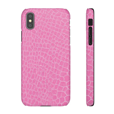 Snap Non Leather Pink Color Pattern Gift for Her Cute Phone Cases for Samsung Galaxy S24, S23, S22, S21, S20, Plus, Ultra, Iphone 16, 15, 14, Pro and Max - Studio40ParkLane