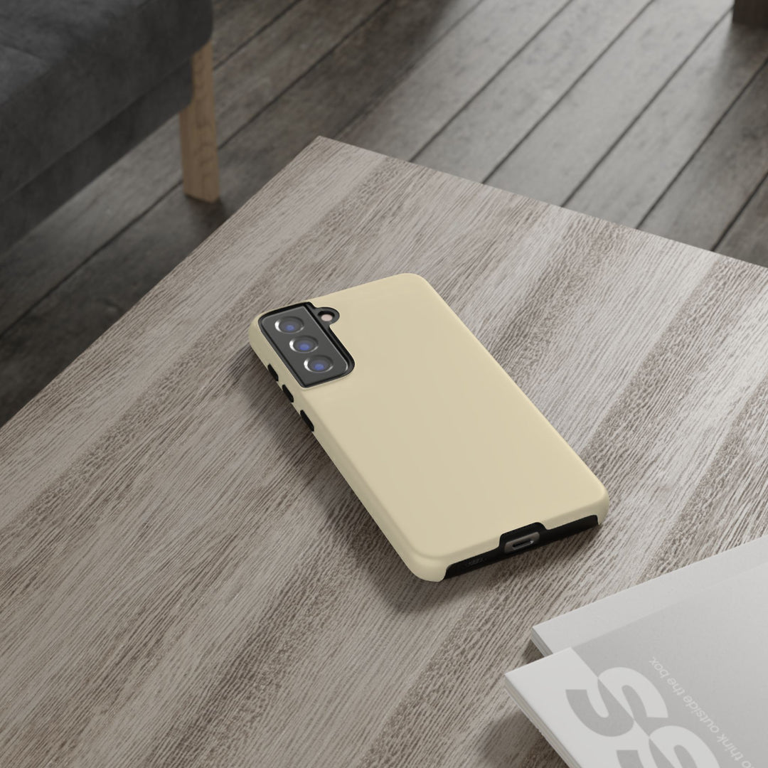 Premium Tough Pale Yellow Gift for Her Cute Phone Cases for Samsung S25 S24, S23, S22, S21, Iphone, 16, 15, 14, 13 Pro Max Ultra - Studio40ParkLane
