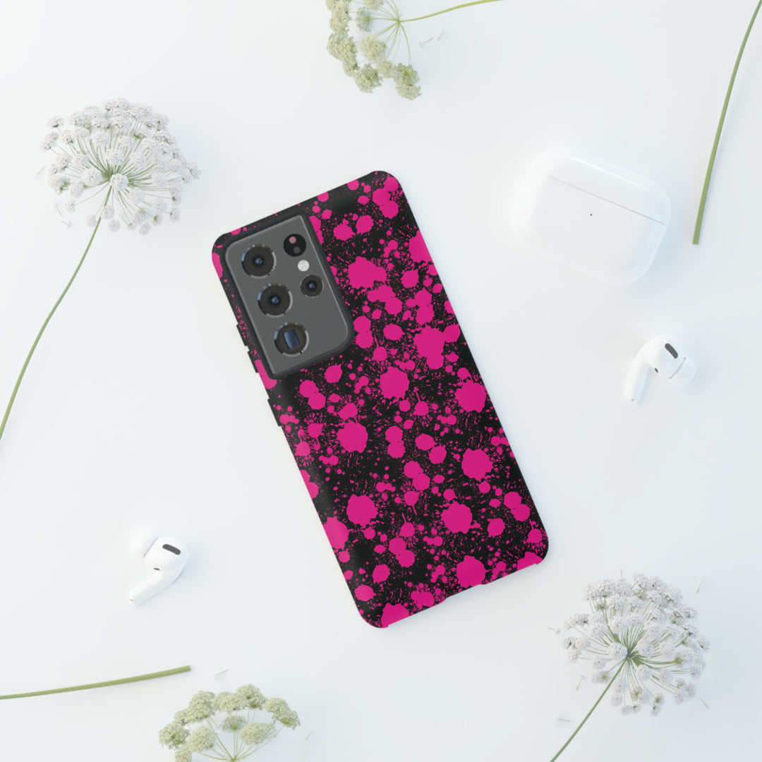 Samsung Galaxy Phone Case | Galaxy S23, S22, S21, S20 | Luxury Case Double Layered | Impact Resistant | Fashionable - PaintBlots 5 - Studio40ParkLane