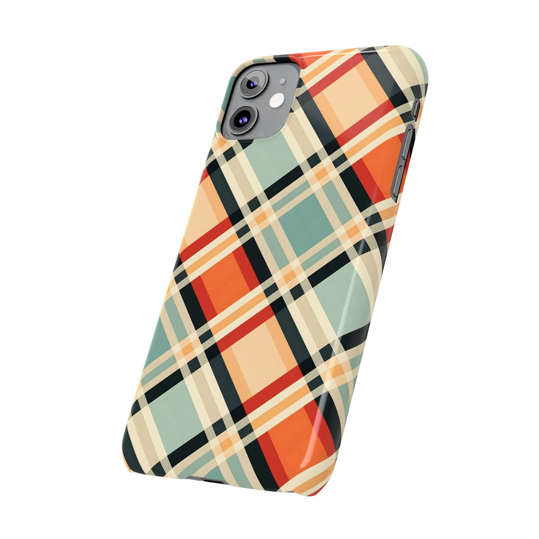 Slim Checkered Plaid Gift for Her Cute Phone Cases for Iphone 16 Pro Max | iPhone 15 Case | iPhone 15 Pro Max Case, Iphone 14, 13, 12, 11, 10, 8, 7 - Studio40ParkLane
