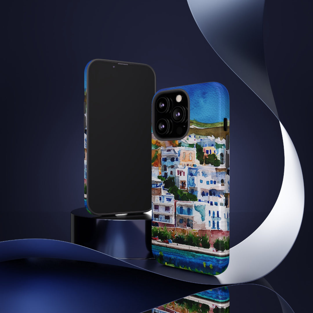 Impact Resistant, Greece House, Cute Phone Cases for Samsung S24, S23, S22, S21, IPhone 15 pro Iphone 14 pro Iphone 13 IPhone 12 Iphone 11 - Studio40ParkLane