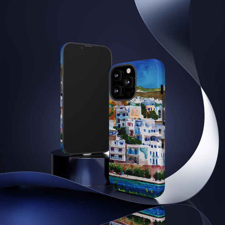 Impact Resistant, Greece House, Cute Phone Cases for Samsung S24, S23, S22, S21, IPhone 15 pro Iphone 14 pro Iphone 13 IPhone 12 Iphone 11 - Studio40ParkLane