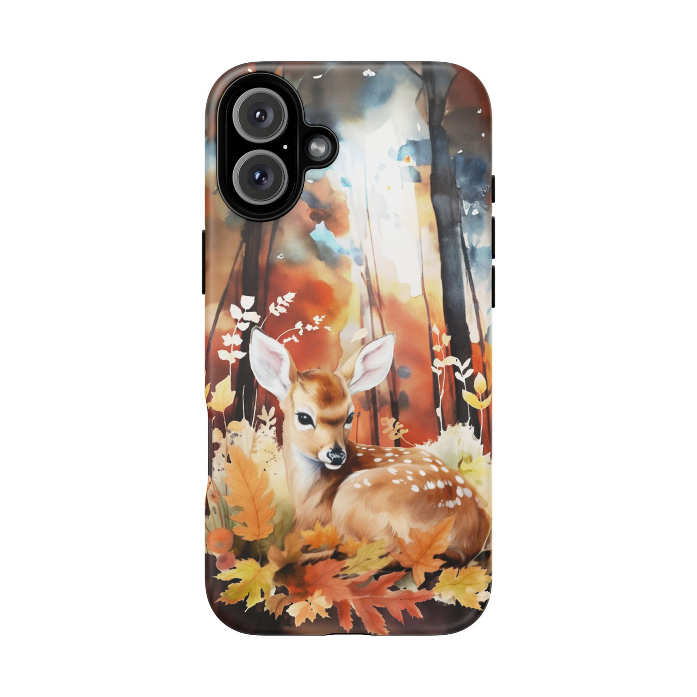 Autumn Fall Deer Forest Gift for Her Cute Phone Case for, Samsung Galaxy S24, S23, S22, S21, IPhone 16 Case | Iphone 15, Iphone 14, IPhone 13 Case