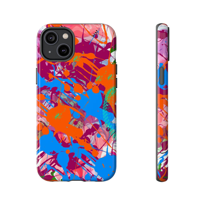 Cute IPhone Case | iPhone 15 Case | iPhone 15 Pro Max Case, Iphone 14 Case, Iphone 14 Pro Max Case IPhone Case for Art Lovers Fall Paint Splash - Studio40ParkLane