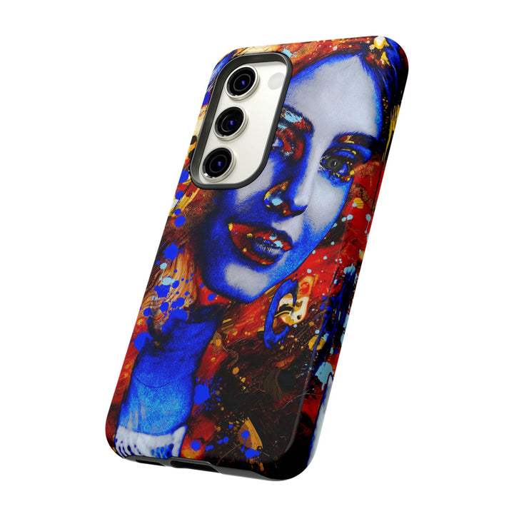 Cute Samsung Phone Case | Aesthetic Samsung Phone Case | Galaxy S23, S22, S21, S20 | Marble Splash Face, Protective Phone Case - Studio40ParkLane