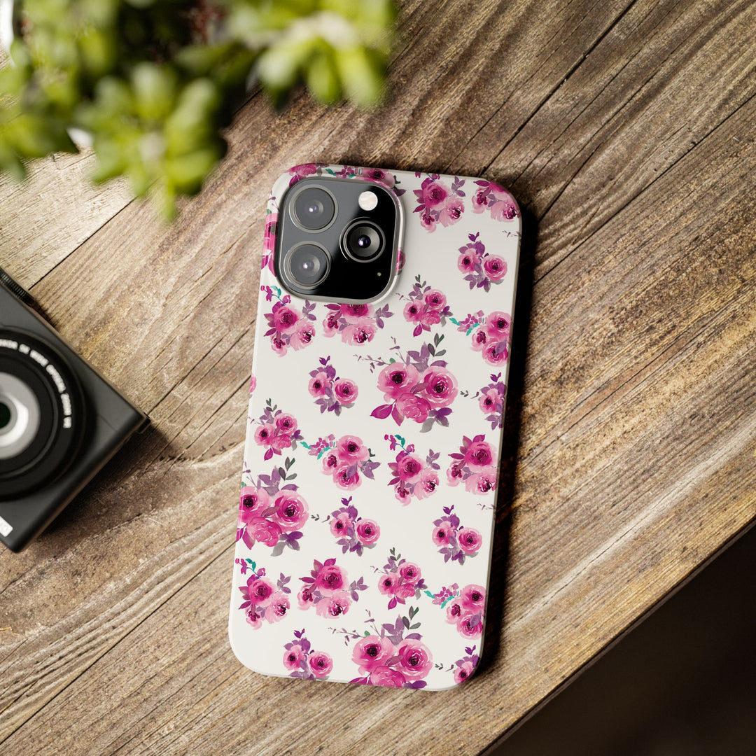 Slim Spring Flowers Gift for Her Cute Phone Cases for Iphone 16 Pro Max | iPhone 15 Case | iPhone 15 Pro Max Case, Iphone 14, 13, 12, 11, 10, 8, 7 - Studio40ParkLane