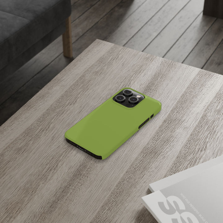 Slim Chartreuse Green Gift for Her Aesthetic Cute Phone Case for Iphone 16 - | iPhone 15 Pro Max Case | iPhone 14 Case 13 12 11 10 9 8 7 - Studio40ParkLane