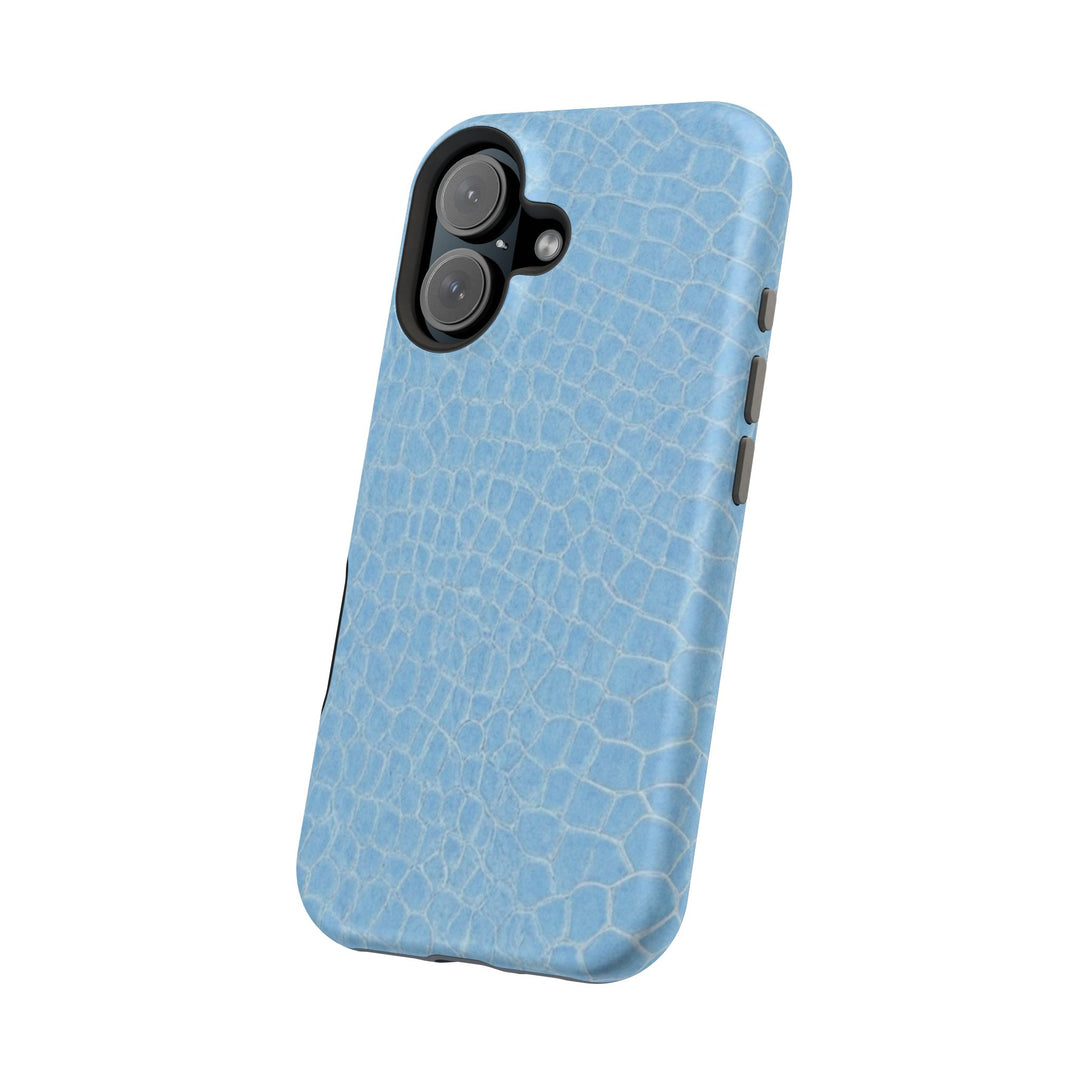 Non Leather Blue Color Pattern Magsafe Cute Phone Case for Iphone Gift for Her, | iPhone 15 Case | iPhone 15 Pro Max Case, Iphone 14, Iphone 14 Pro Max, Iphone 13, Iphone 16 - Studio40ParkLane