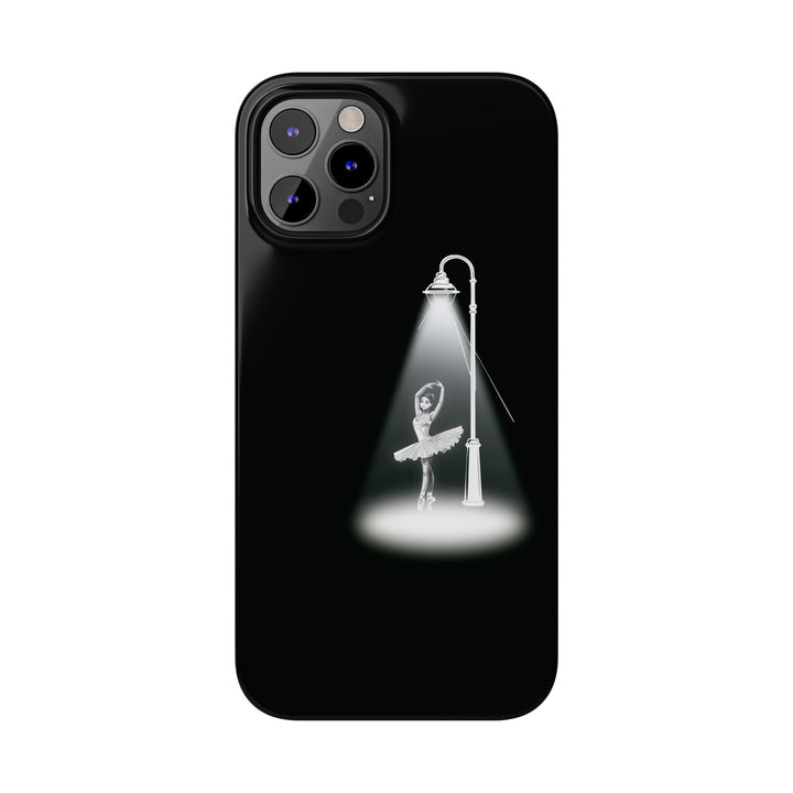 Slim Ballet Dancer Spotlight Gift for Her Cute Phone Cases for Iphone 16 Pro Max | iPhone 15 Case | iPhone 15 Pro Max Case, Iphone 14, 13, 12, 11, 10, 8, 7 - Studio40ParkLane