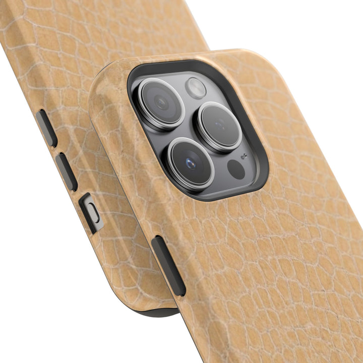 Non Leather Beige Color Pattern Magsafe Cute Phone Case for Iphone Gift for Her, | iPhone 15 Case | iPhone 15 Pro Max Case, Iphone 14, Iphone 14 Pro Max, Iphone 13, Iphone 16 - Studio40ParkLane
