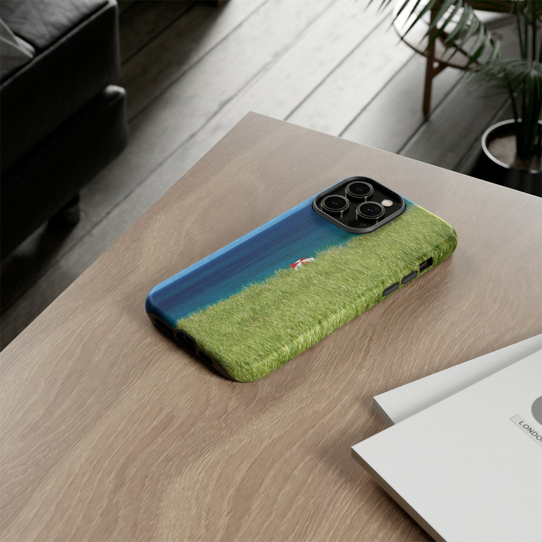 Cute IPhone Case | iPhone 15 Case | iPhone 15 Pro Max Case, Iphone 14 Case, Iphone 14 Pro Max Case IPhone Case for Art Lovers - Beach Parasol - Studio40ParkLane