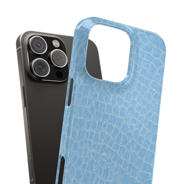 Slim Non Leather Blue Color Pattern Gift for Her Cute Phone Cases for Iphone 16 Pro Max | iPhone 15 Case | iPhone 15 Pro Max Case, Iphone 14, 13, 12, 11, 10, 8, 7 - Studio40ParkLane