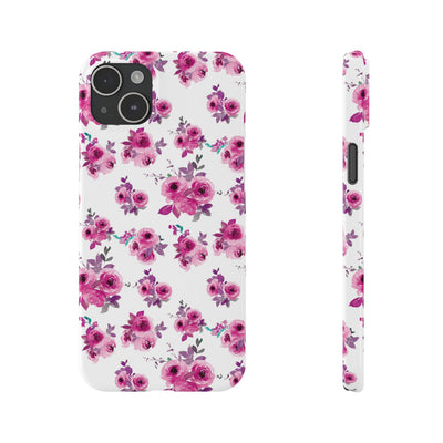 Slim Spring Flowers Gift for Her Cute Phone Cases for Iphone 16 Pro Max | iPhone 15 Case | iPhone 15 Pro Max Case, Iphone 14, 13, 12, 11, 10, 8, 7 - Studio40ParkLane