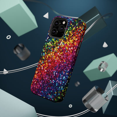 Non Glitter Color Composition Magsafe Cute Phone Case for Iphone Gift for Her,  | iPhone 15 Case | iPhone 15 Pro Max Case, Iphone 14, Iphone 14 Pro Max, Iphone 13, Iphone 16