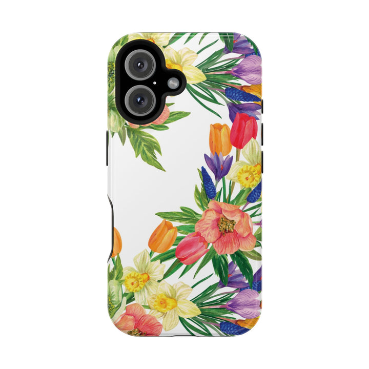 Spring Flowers Magsafe Cute Phone Case for Iphone Gift for Her, iPhone 16 Case iPhone 15 Pro Max Case, Iphone 14, Iphone 14 Pro Max, 13, 12 - Studio40ParkLane