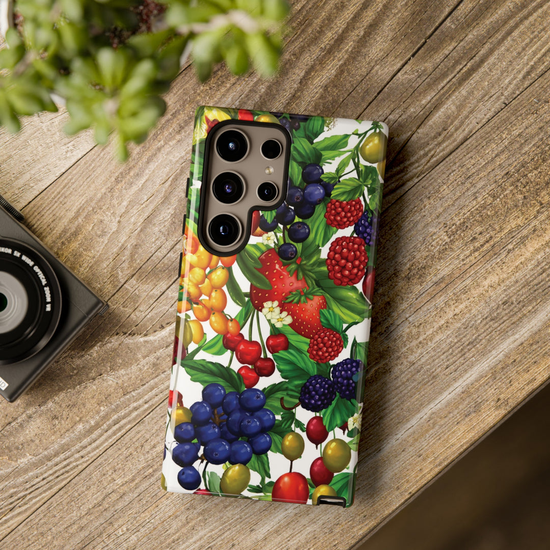 Cute Samsung Case | Cool Iphone Case | Summer Mixed Fruit, Samsung S24, S23, S22, S21, IPhone 15 Case | Iphone 14 Case, Iphone 13 Case - Studio40ParkLane