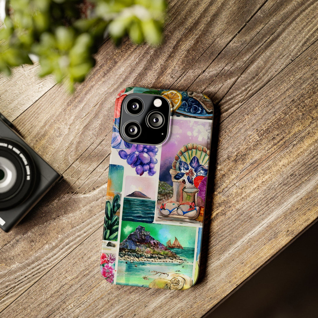 Slim Travel Coquette Collage Cute Phone Cases for Iphone | iPhone 15 Case | iPhone 15 Pro Max Case, Iphone 14, Iphone 14 Pro Max, Iphone 13 - Studio40ParkLane