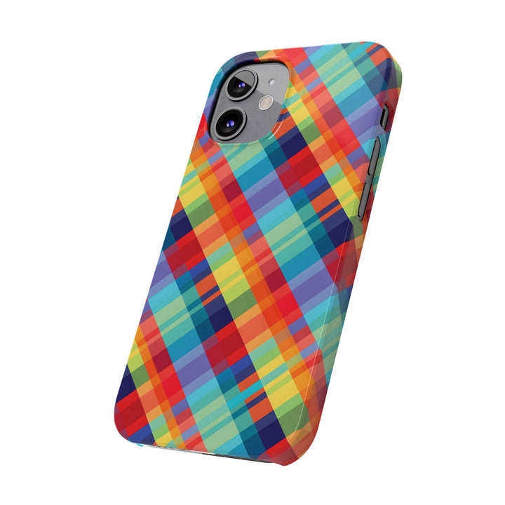 Slim Checkered Plaid Gift for Her Cute Phone Cases for Iphone 16 Pro Max | iPhone 15 Case | iPhone 15 Pro Max Case, Iphone 14, 13, 12, 11, 10, 8, 7 - Studio40ParkLane