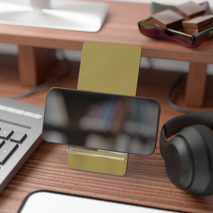Phone Stand, Dark Beige Design for Iphones 16, Iphone 15, 14, 13, 12 Samsung Galaxy S24, S23, S22, S21 and Google Pixel 8 - Studio40ParkLane
