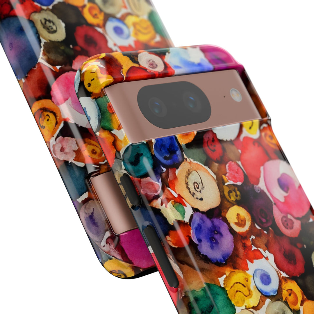 Impact Resistant, Fall Colors Buttons, Cute Phone Cases for Samsung S24, S23, S22, S21, IPhone 15 pro Iphone 14 pro Iphone 13 IPhone 12 Iphone 11 - Studio40ParkLane