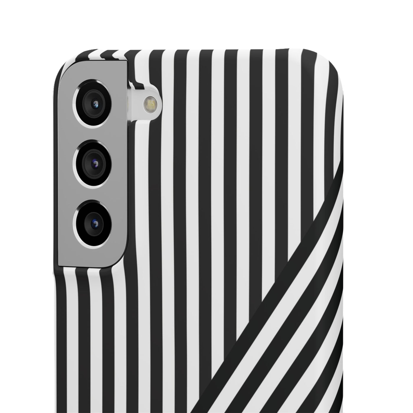 Aesthetic Black White Stripes Cute Phone Case Sleek Snap - For iPhone 17 Pro Max iPhone 16 Pro iPhone 15 Iphone 14 Plus 13 Pro 12 11 10 Gift - Studio40ParkLane