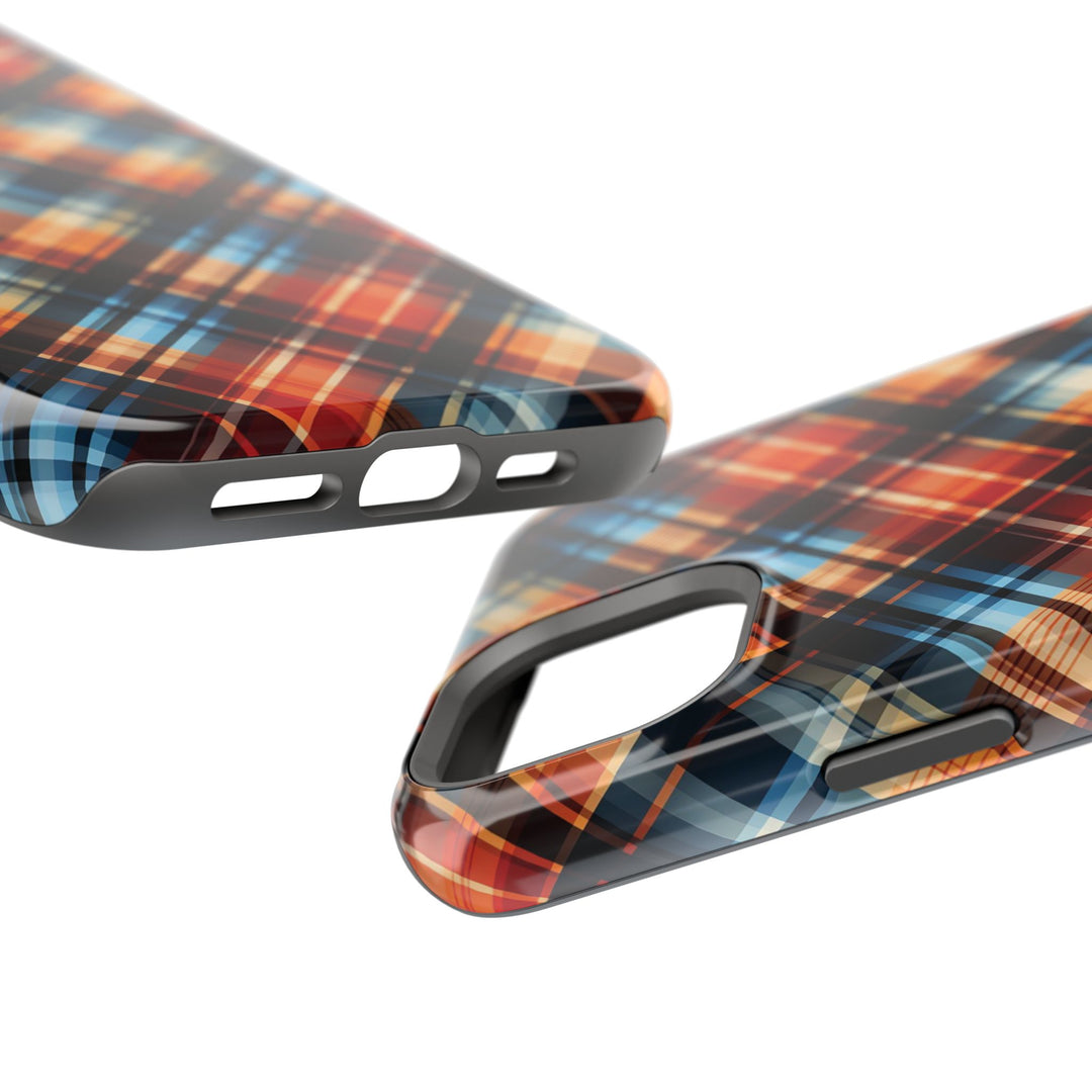 Checkered Plaid Magsafe Gift for Her Cute Phone Case for Iphone, | iPhone 16 | iPhone 15 Pro Max, Iphone 14 Pro Max, 13 12 11 10 9 8 7 - Studio40ParkLane