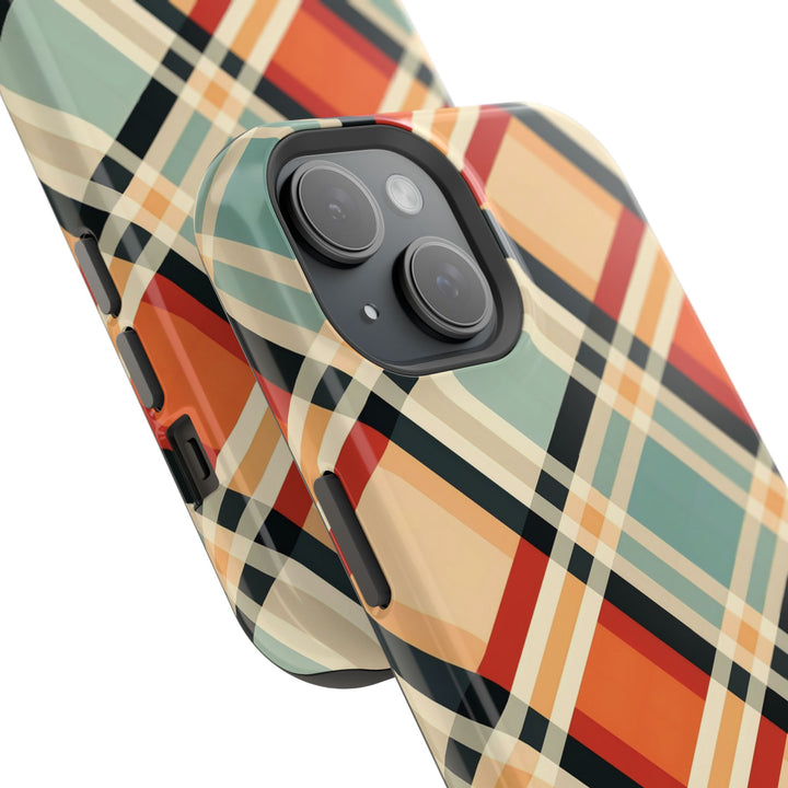 Checkered Plaid Magsafe Gift for Her Cute Phone Case for Iphone, | iPhone 16 | iPhone 15 Pro Max, Iphone 14 Pro Max, 13 12 11 10 9 8 7 - Studio40ParkLane