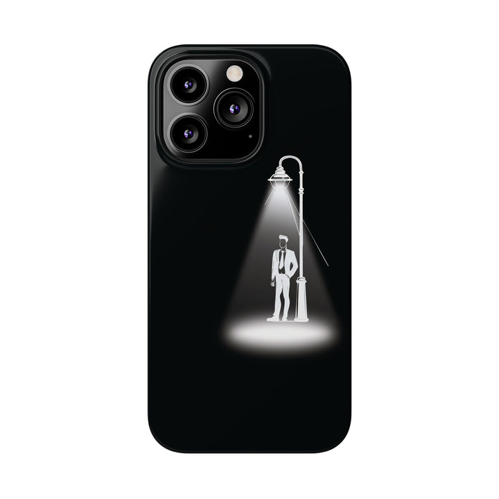 Slim Mystery Man Spotlight Gift for Her Cute Phone Cases for Iphone 16 Pro Max | iPhone 15 Case | iPhone 15 Pro Max Case, Iphone 14, 13, 12, 11, 10, 8, 7 - Studio40ParkLane